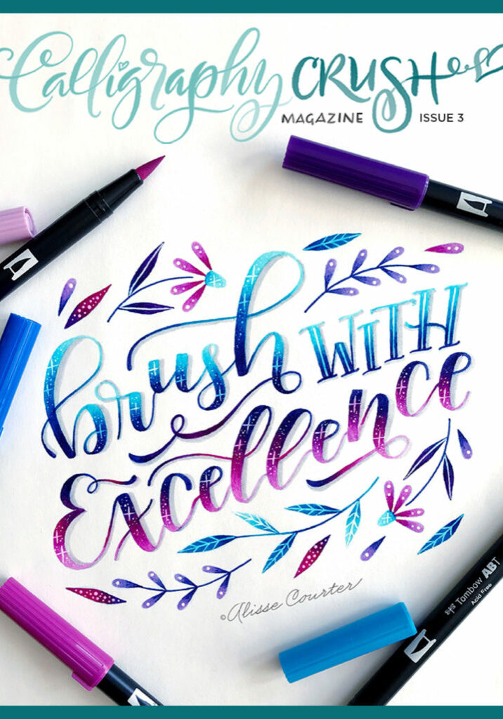 Calligraphy Crush Issue 3